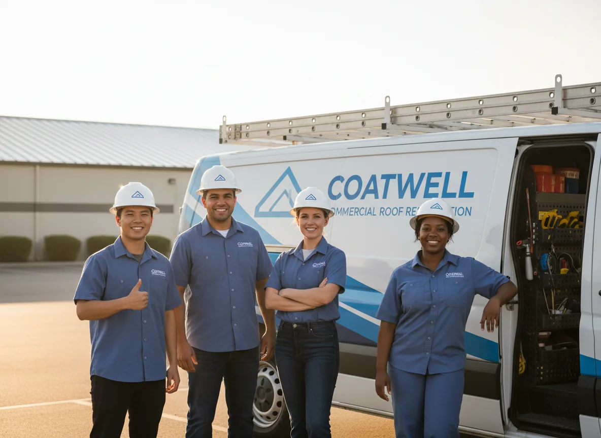 Commercial roof coating company in Hesston, PA